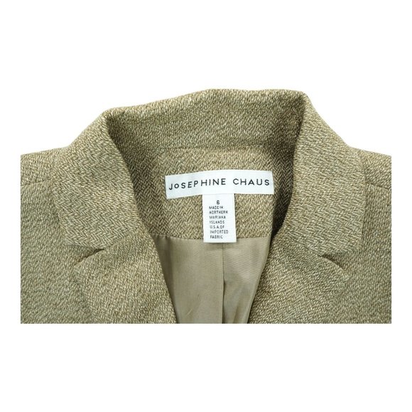 NWT $169 Josephine Chaus Beige button Moroccan Holiday Jacket Womens Size 6 - Picture 3 of 6